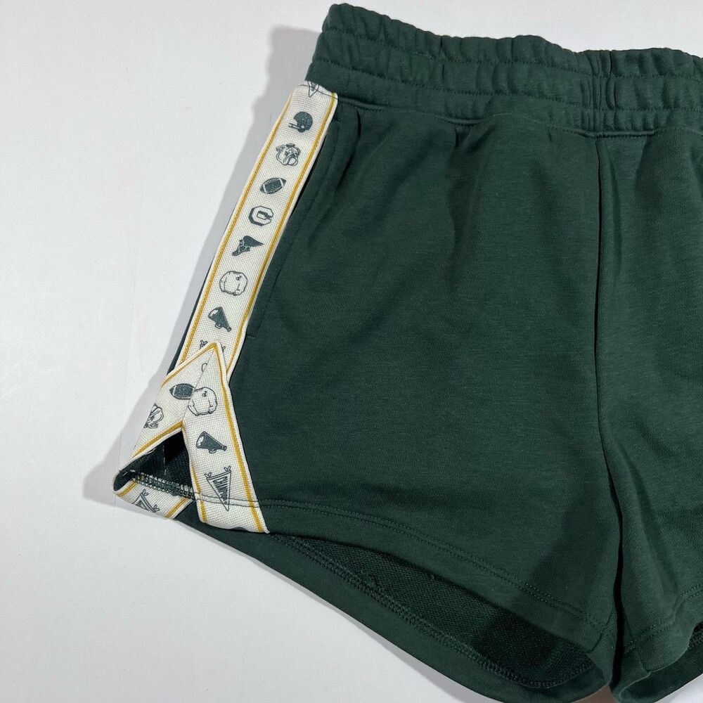 Champion Elective Sport Motif Taping Athletic Shorts Green Women's Size XS NWT! - Picture 2 of 6